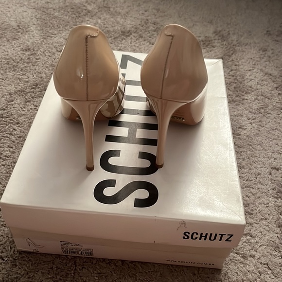 Schutz nude pattern heels - Picture 4 of 6